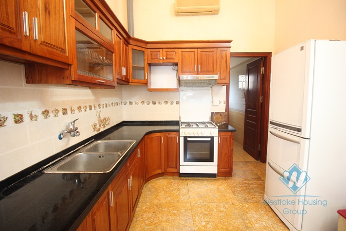 3 bedrooms house for rent in Au Co street, Tay Ho District, Ha Noi